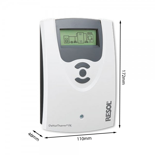 Feststoffkesselregler Resol  DeltaTherm FK (ohne Fühler)