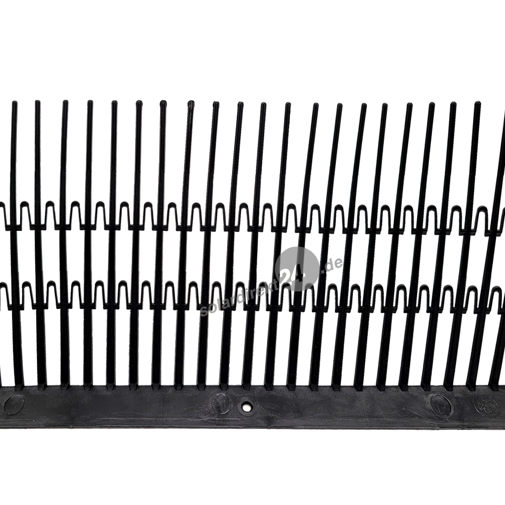 Birdstop 1 Meter H: 18cm Vogelschutz für Solaranlagen – Marderschutz für PV-Module & Dach
