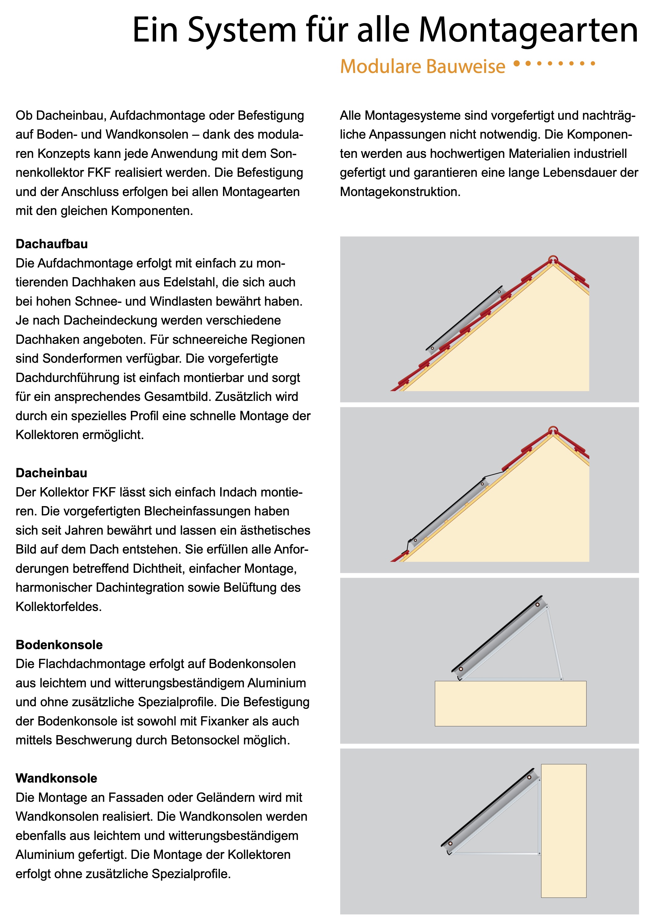 STI Hochleistungs-Flachkollektor FINO Sonnenkollektor Solarthermie-Kollektor im Kleinformat