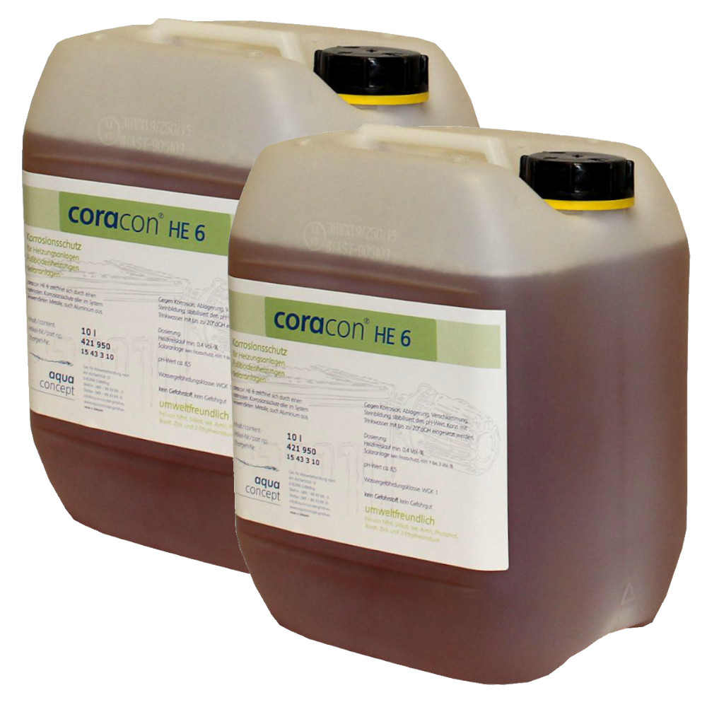 Coracon HE6 Konzentrat Korrosionsschutz Heizungsschutz Korrosionsinhibitor HE 6