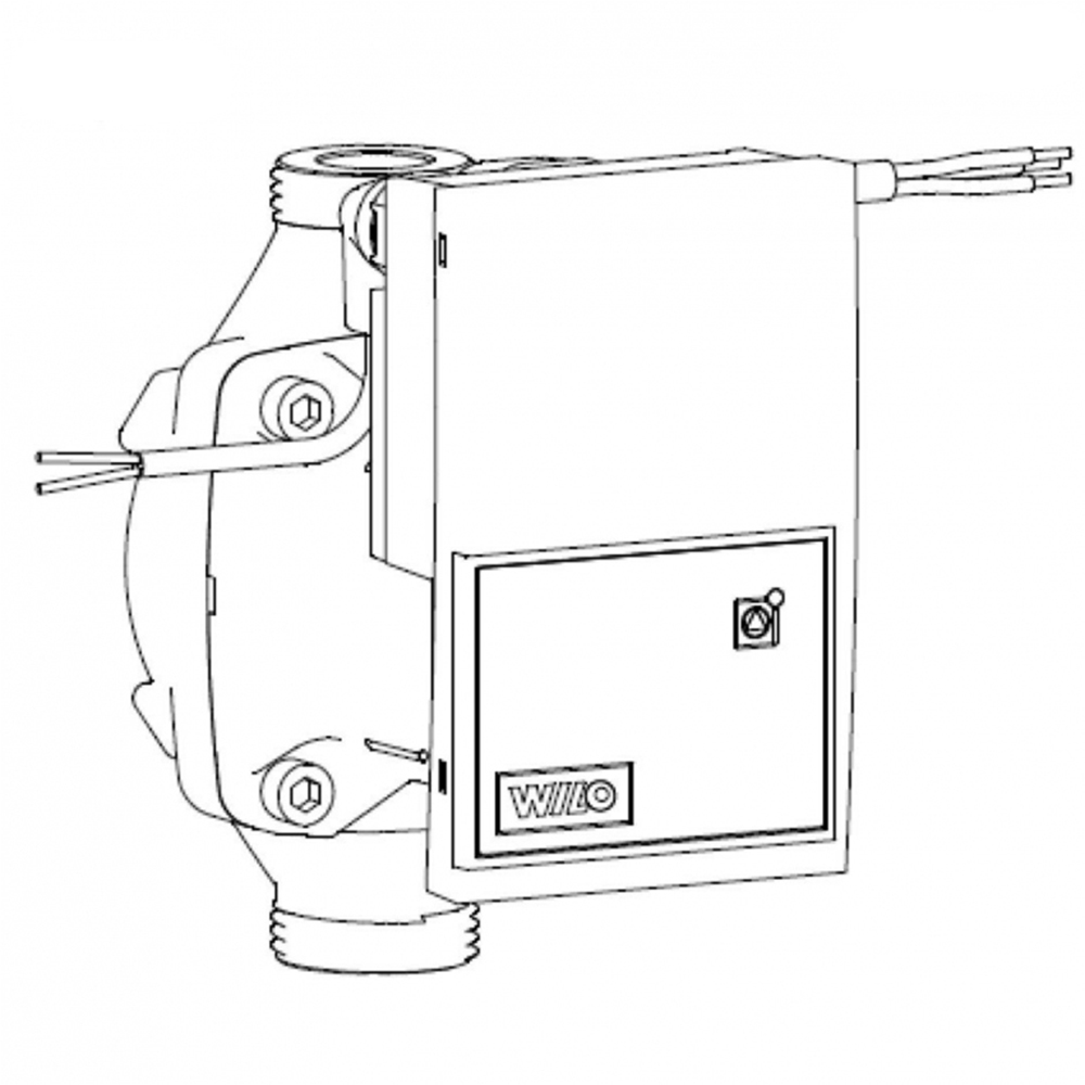 WILO Solarpumpe Umwälzpumpe YONOS PARA ST15/7 PWM2 - 130mm 1" Hocheffizienzpumpe