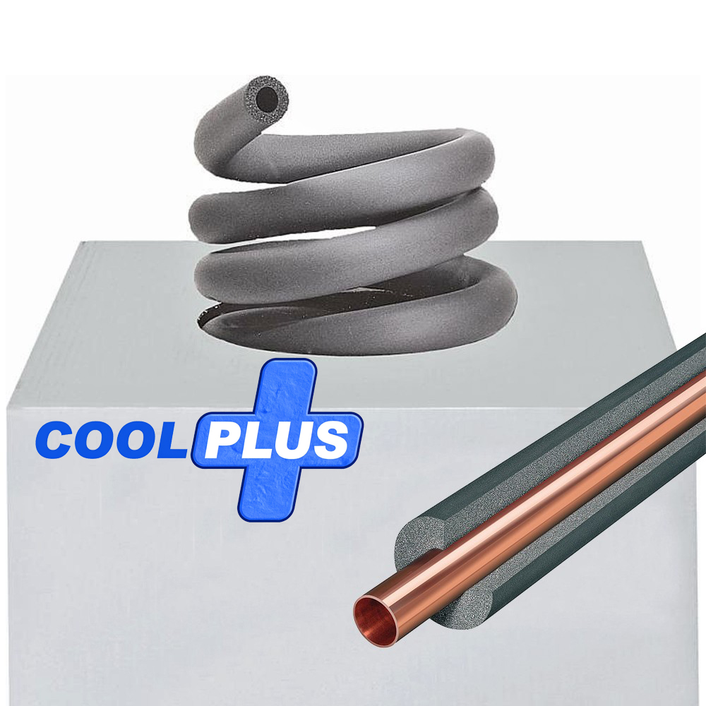 Coolplus Isolierschlauch – Flexible Kautschuk-Isolierung für Rohrleitungen (verschiedene Größen) Coolplus Isolierschlauch – Flexible Kautschuk-Isolierung für Rohrleitungen (verschiedene Größen)