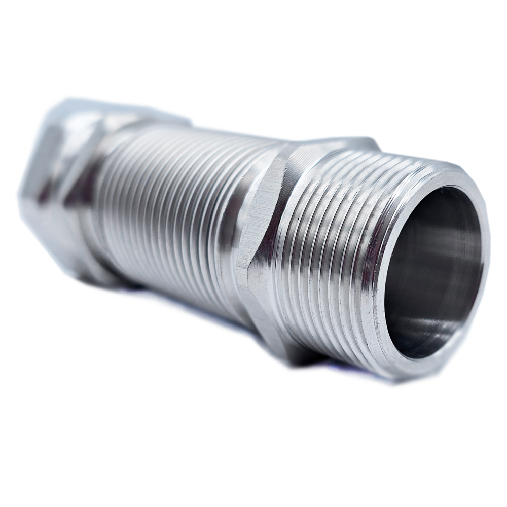 Edelstahlwellrohr 1 1/4" IG/AG – ausziehbar 110–210 mm – Edelstahl AISI 316L – formstabil, flexibel, inkl. Dichtungen – für Heizung, Solar, Industrie Edelstahlwellrohr 1 1/4" IG/AG – ausziehbar 110–210 mm – Edelstahl AISI 316L – formstabil, flexibel, inkl. Dichtungen – für Heizung, Solar, Industrie