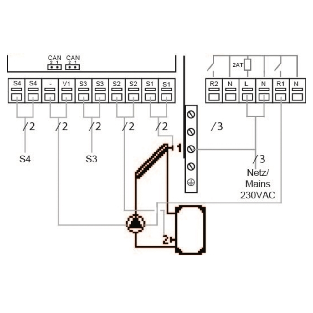 SOREL Solarsteuerung Solarregler Temperaturdifferenzsteuerung MTDC V5 (ohne Fühler)