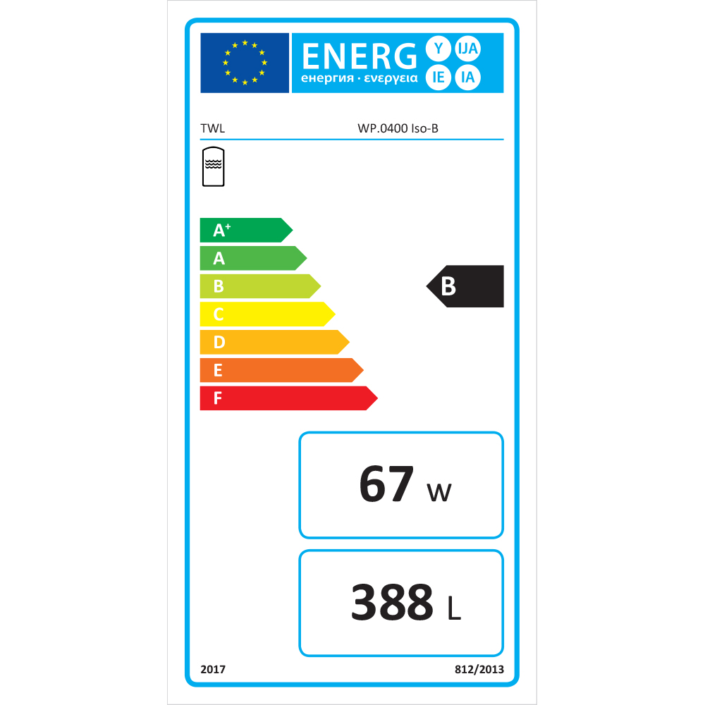 388 Liter TWL Wärmepumpen-Schichtspeicher mit Schichtleitkrempe® – Effiziente Warmwasser- & Heizungsunterstützung