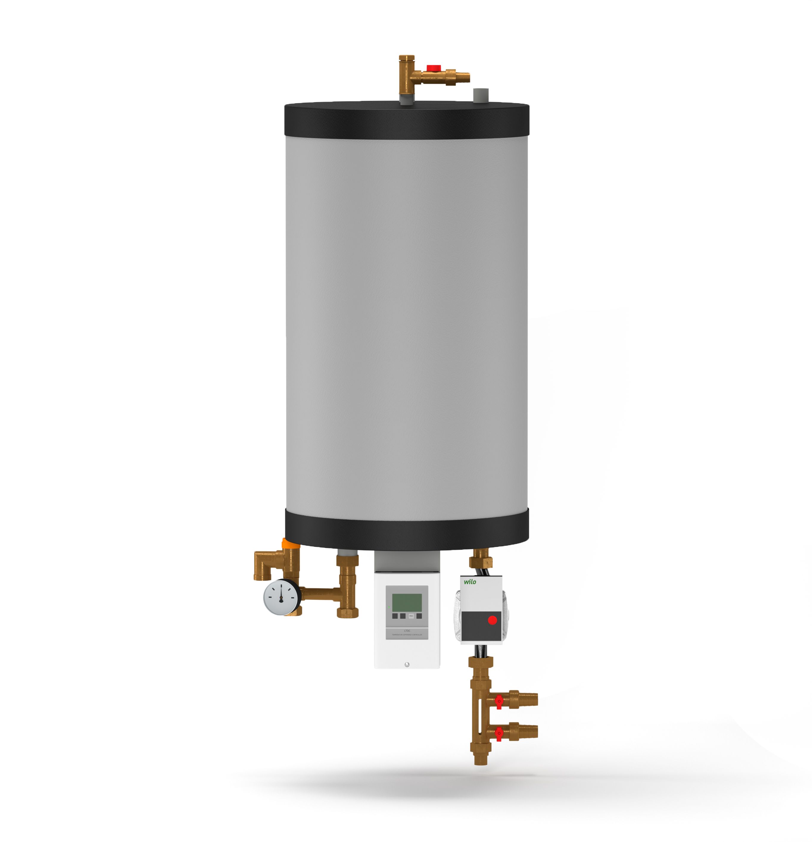 STI SolBox Drainbox Entleerungssystem mit SOREL MTDC V5 Steuerung