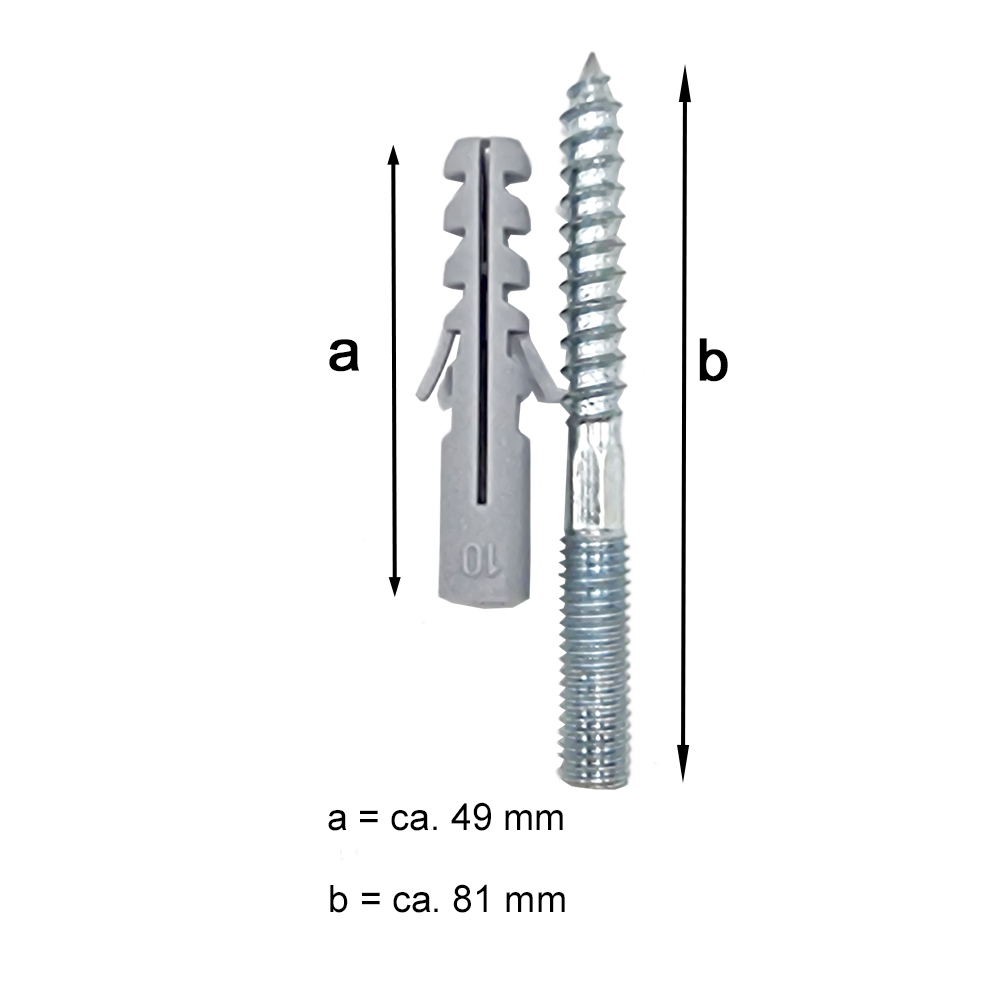 4er-Ser Ovalschellen DN16 Montageset Aeororapid 41- 47 mm Rohrschellen