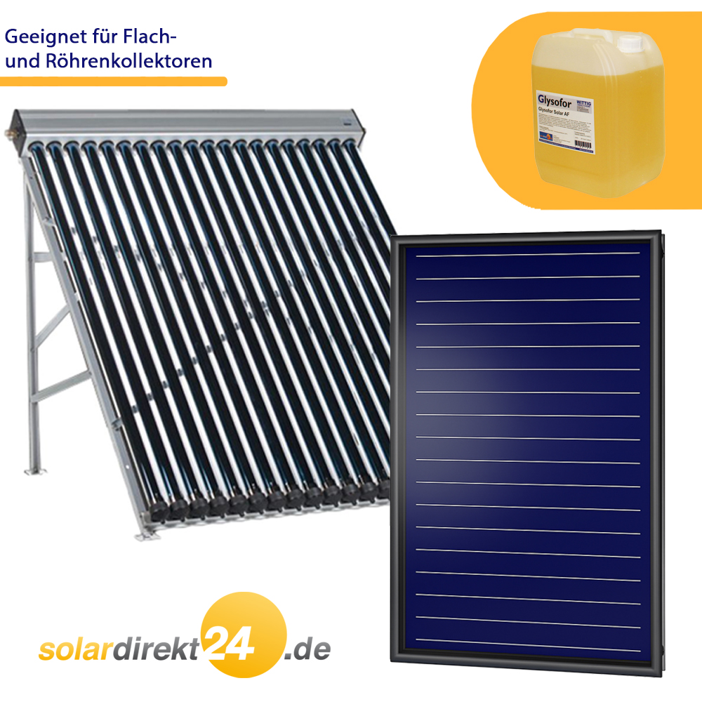 Solarflüssigkeit Glysofor AF -28°C Solarliquid Frostschutz Solaranlage