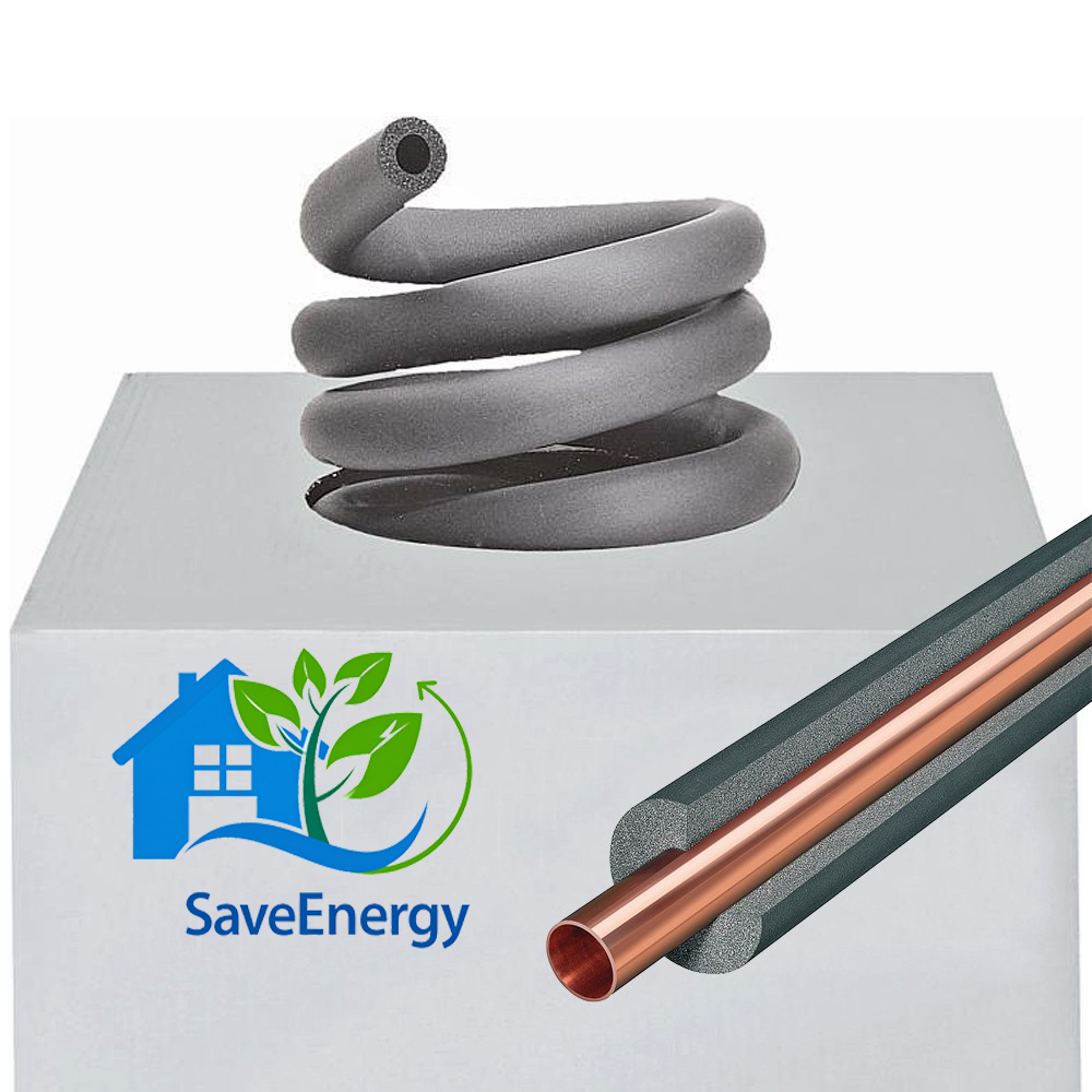 Isolierschlauch EnEV-konform 10 mm Dämmstärke 16 m / 22 m / 30 m Hochflexible Rohrisolierung aus Elastomerschaum Isolierschlauch EnEV-konform 10 mm Dämmstärke 16 m / 22 m / 30 m Hochflexible Rohrisolierung aus Elastomerschaum