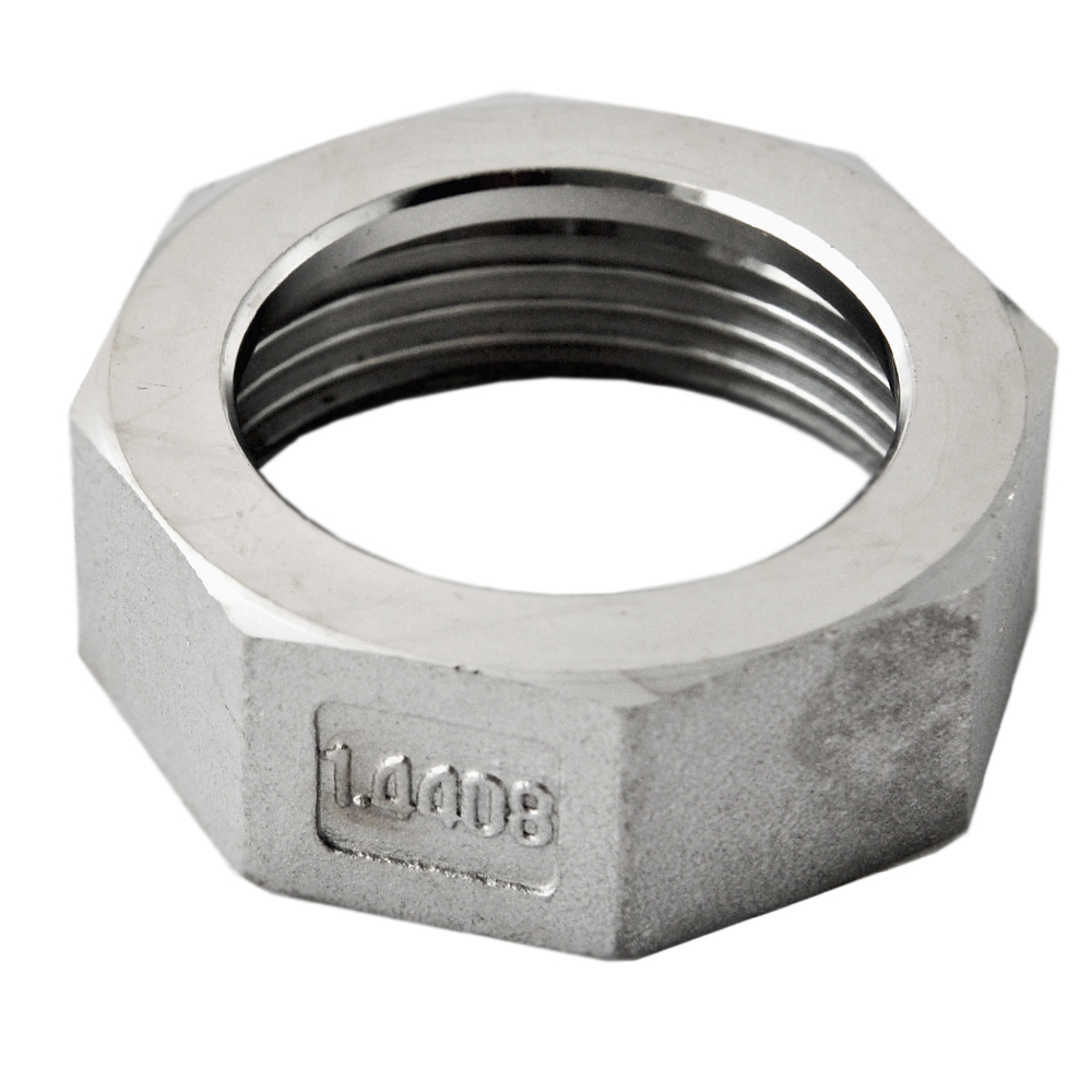 MUINOX050-01 Edelstahl Überwurfmutter 1/2" bis 2 1/2" Gewinde Fitting Wellrohr