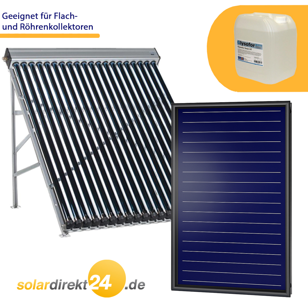 Hochtemperaturbeständige Solarflüssigkeit Glysofor Solar HT Solarliquid