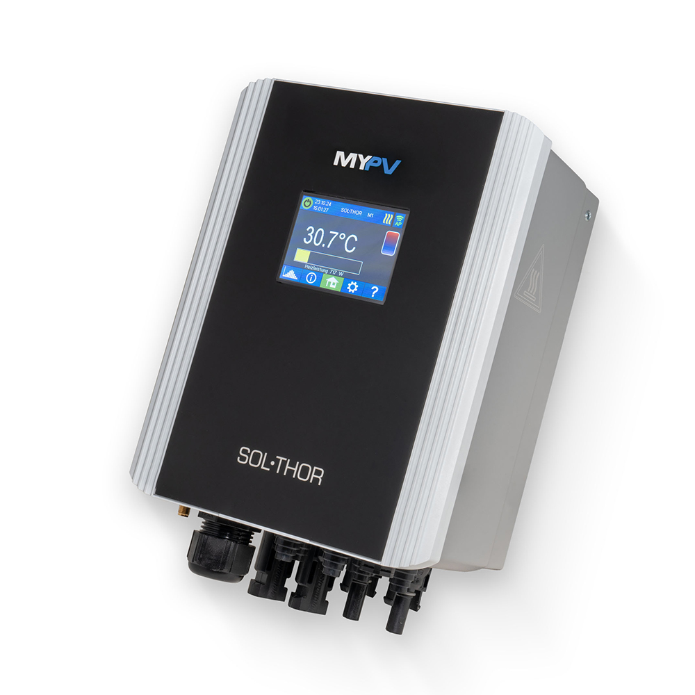 NEU! MyPV SOL•THOR PV Power Manager Warmwasser mit Solarstrom ohne Wechselrichter