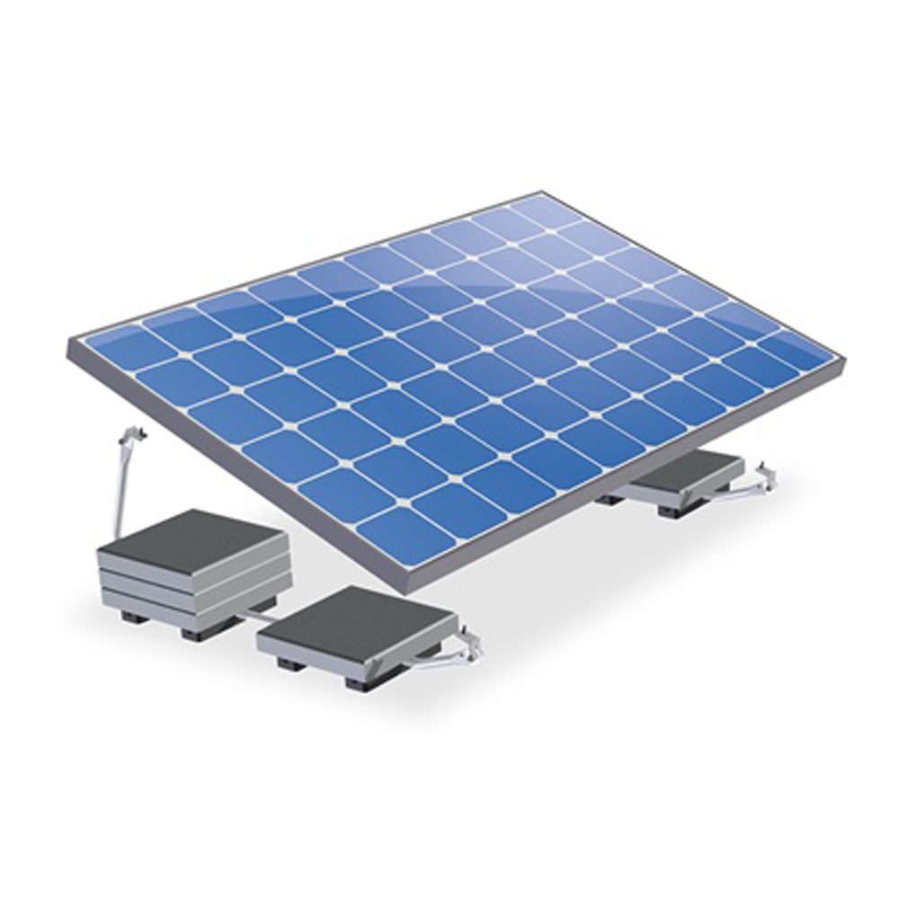 ValkBox3 Universelle Flachdach Aufständerung für Solarmodule 17°