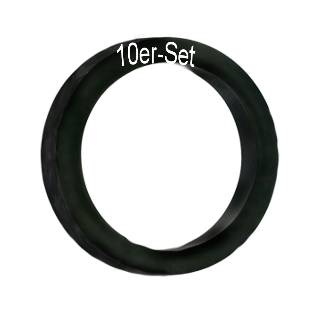 Gummi-003 10er-Set Gummidichtung 3/8" bis 1 1/4" bis 100°C EPDM