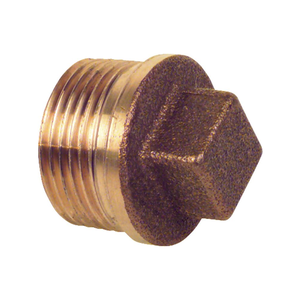 Rotguss Stopfen 1/2"