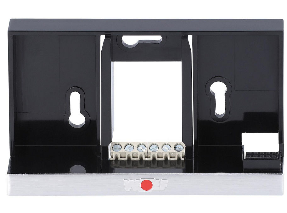 Wolf Wandsockel für BM-2 Bedienmodul, schwarz