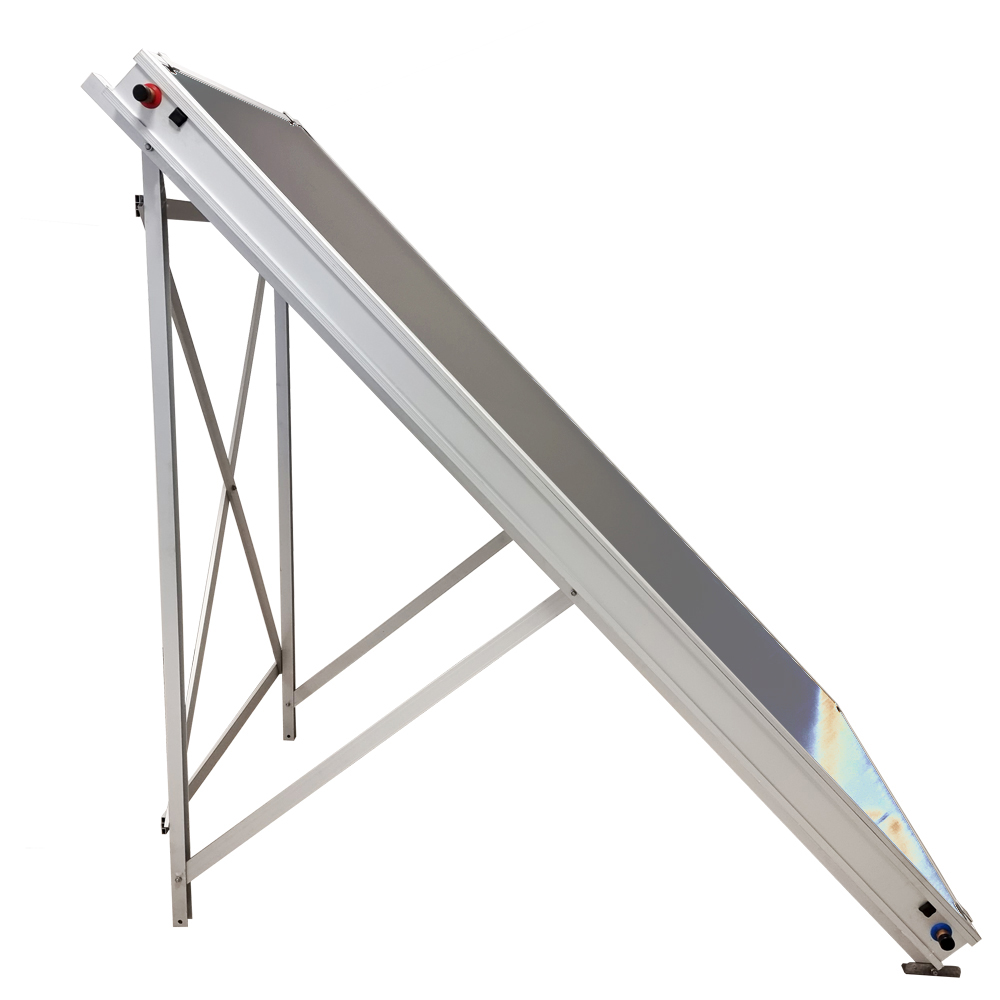 Flachdachaufständerung 45° für Flachkollektor Sonnenkollektor Linuo Ritter FP2000