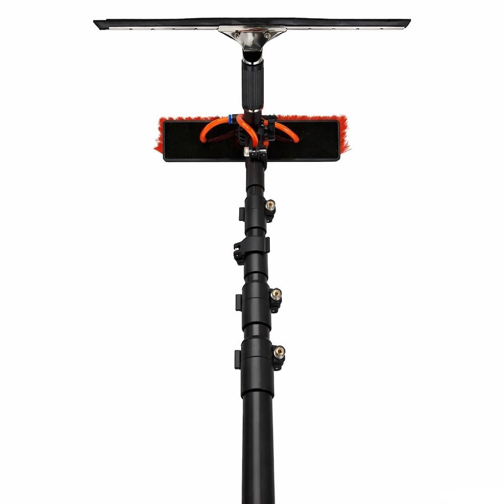 Sets Teleskop-Reinigung – Bürste & Abzieher für hohe und schwer erreichbare Flächen