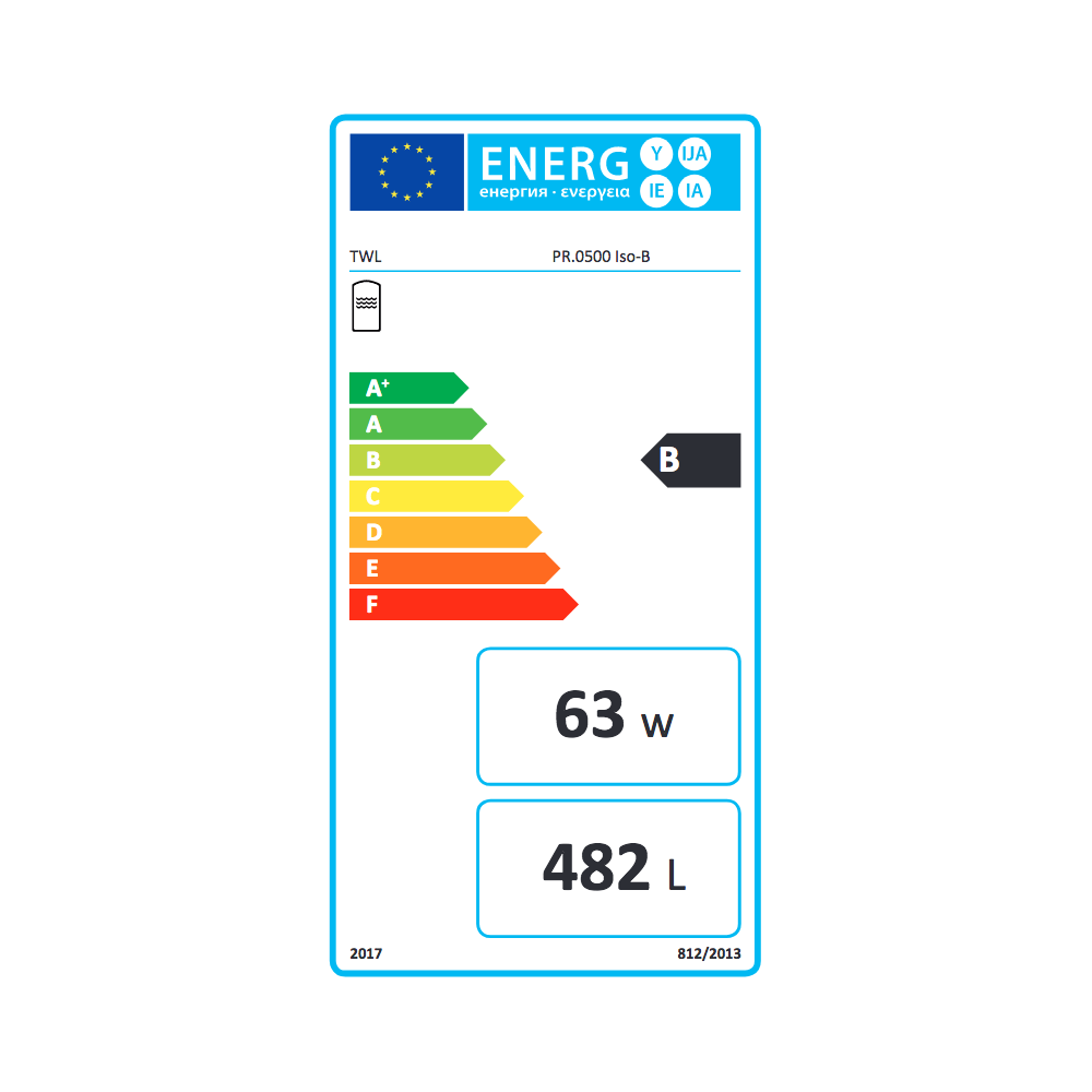 TWL Pufferspeicher PR 500 Liter - ÖkoLine-B Isolierung