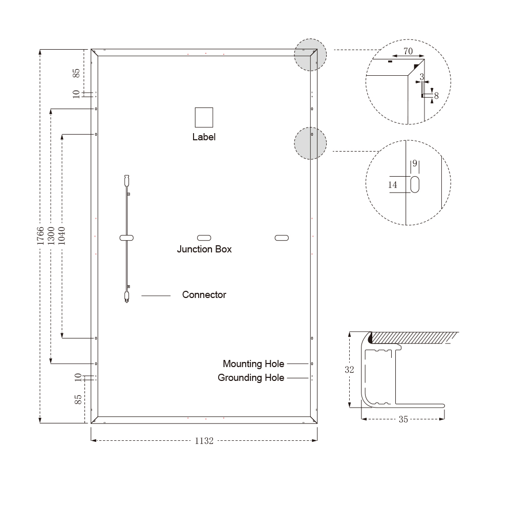 800W Balkonkraftwerk Komplettset 2 x 420Wp Module + Inverter inkl. WiFi Adapter - 0% MwSt.