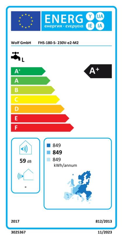 Wolf Warmwasser-Wärmepumpe FHS-180-S (R290)